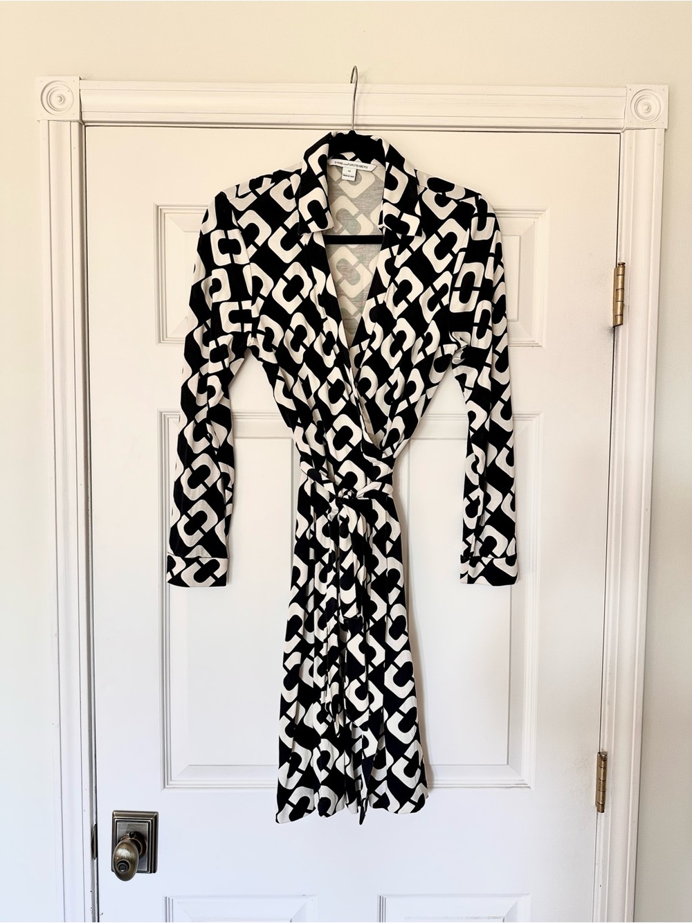 DVF Jeanne Silk Jersey Wrap Dress